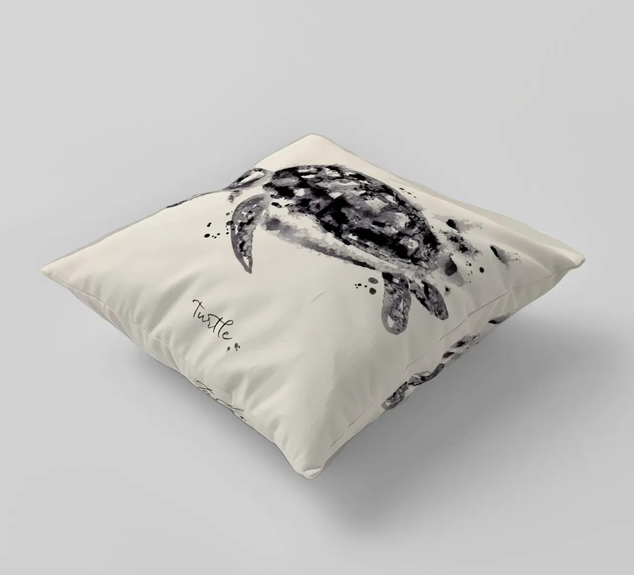Ink Turtle cuscino da Flora & Fauna