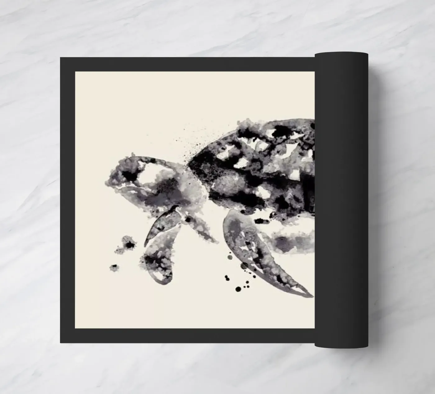 Ink Turtle doormat by Flora & Fauna