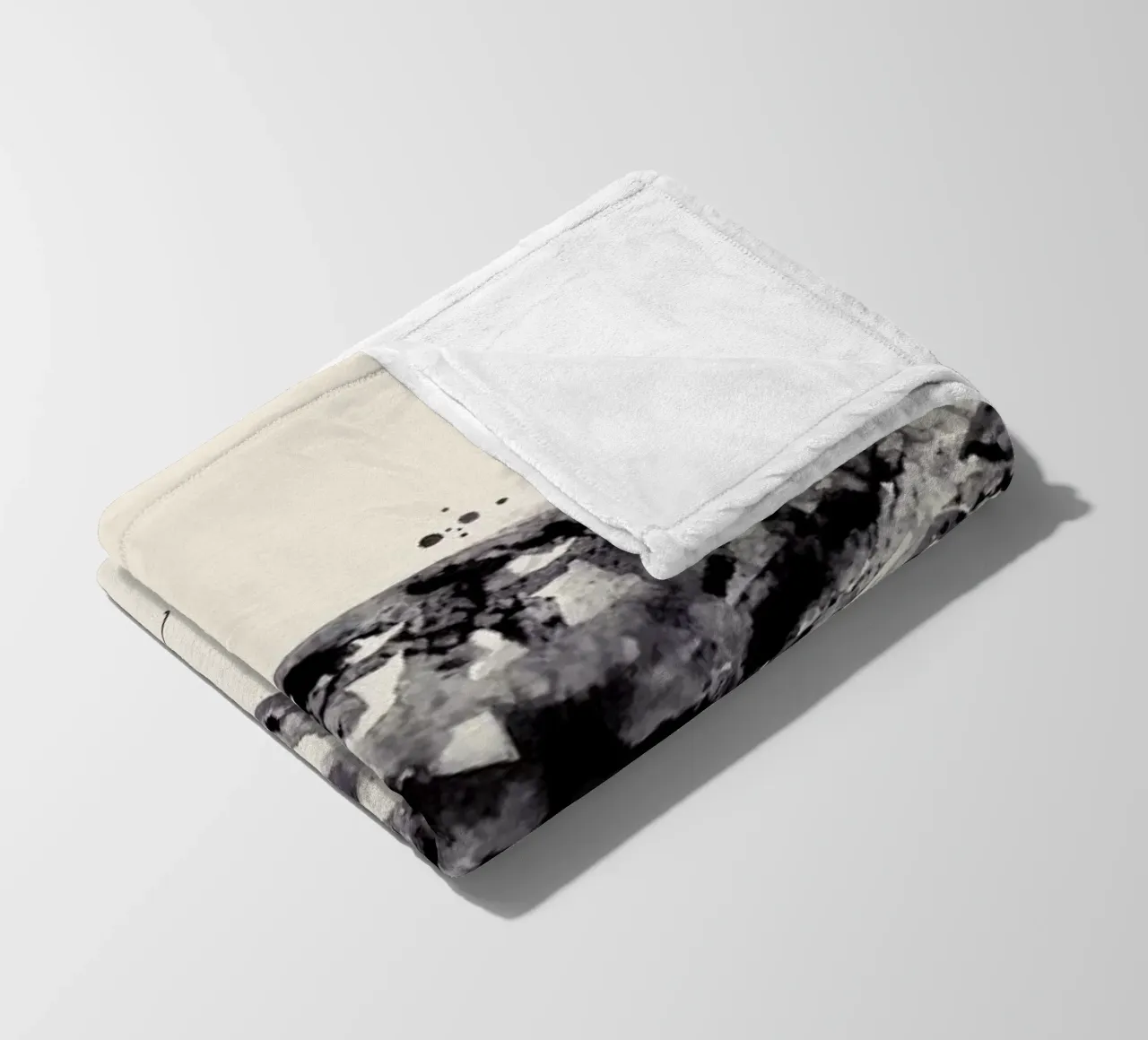 Ink Turtle coperta in pile da Flora & Fauna
