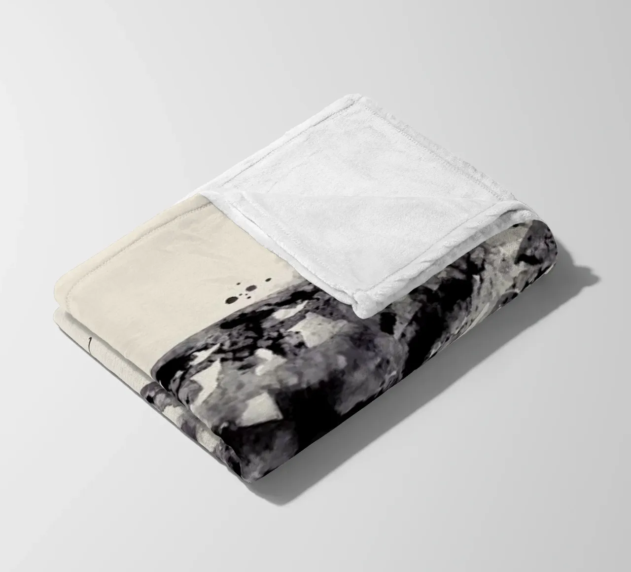 Ink Turtle coperta in pile da Flora & Fauna