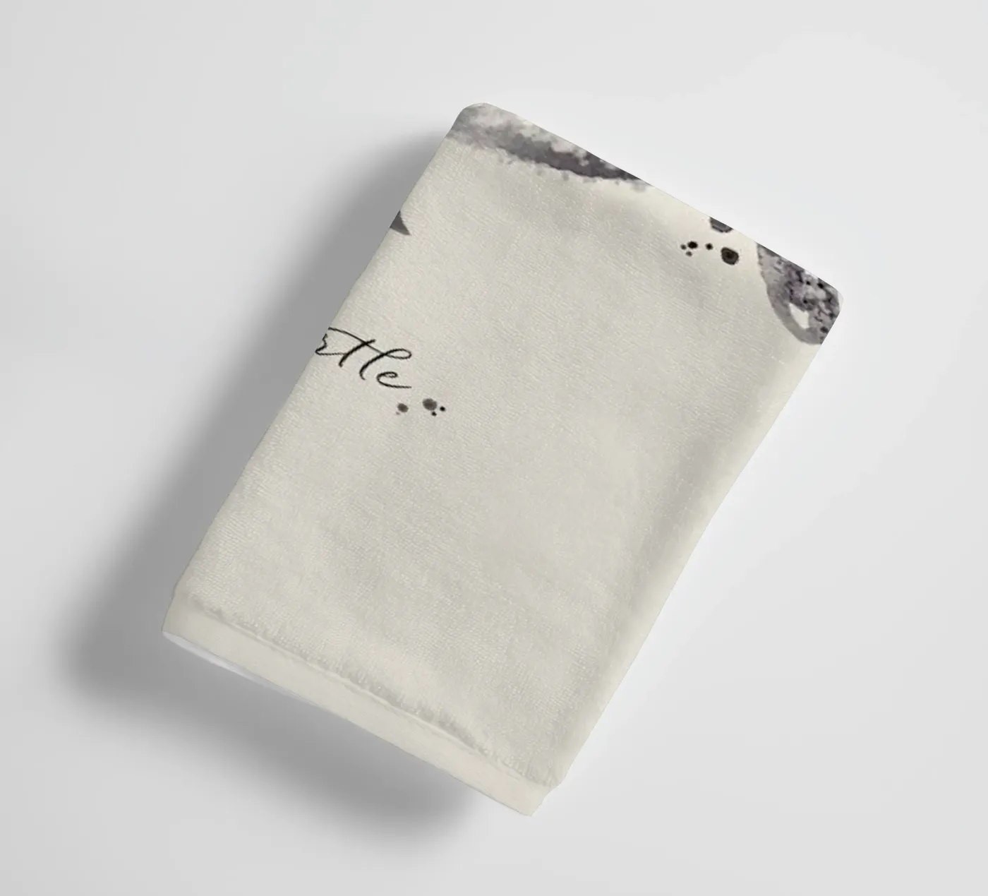 Ink Turtle towel by Flora & Fauna