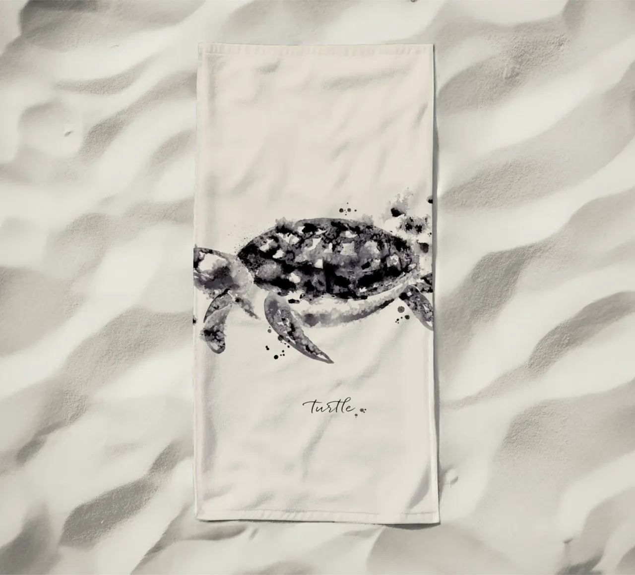Ink Turtle telo mare da Flora & Fauna