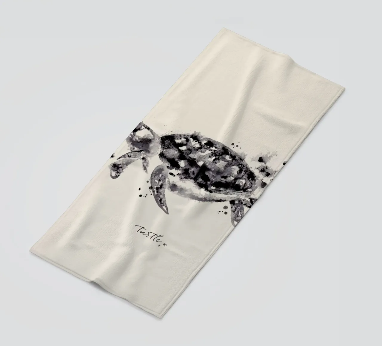 Ink Turtle telo mare da Flora & Fauna