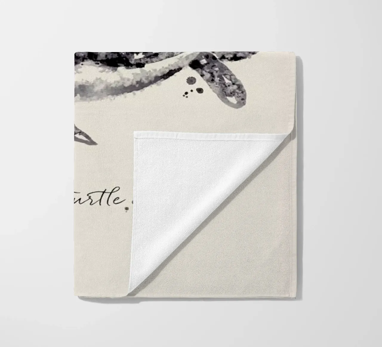 Ink Turtle telo mare da Flora & Fauna