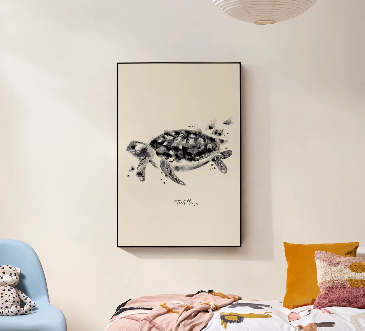 Ink Turtle plexiglass da Flora & Fauna