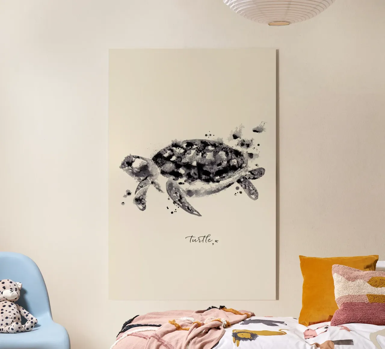 Ink Turtle plexiglass da Flora & Fauna