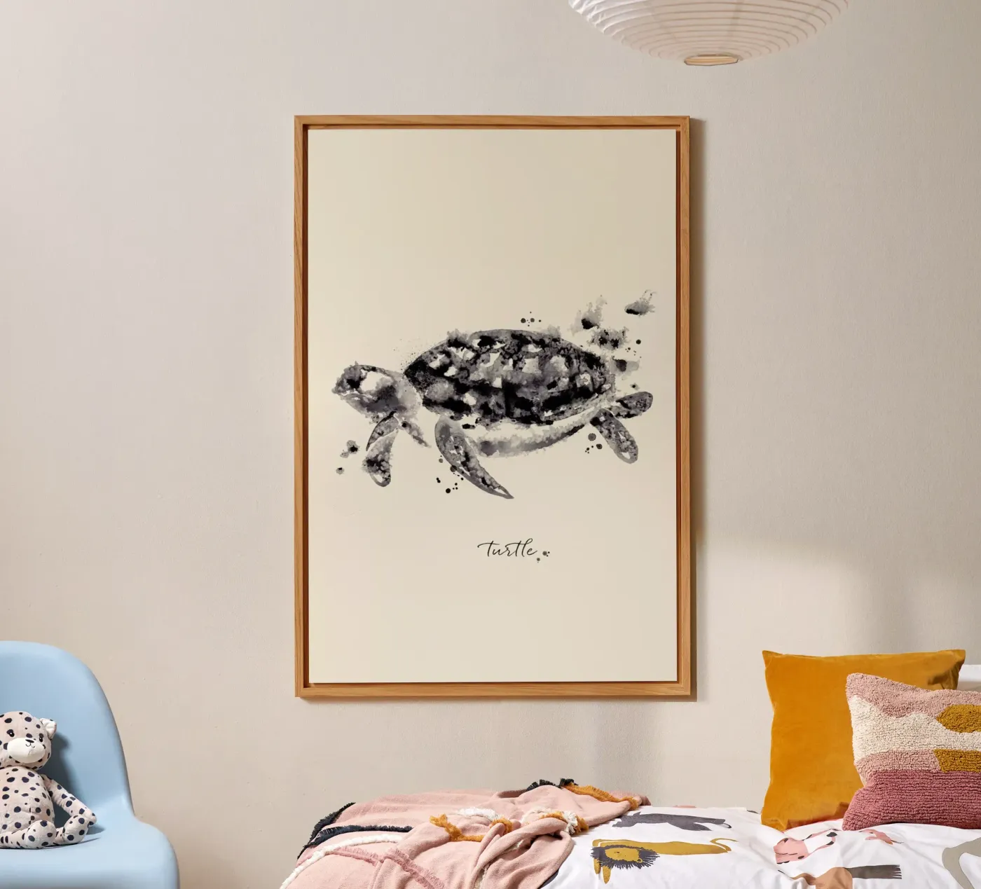 Ink Turtle alluminio dibond da Flora & Fauna