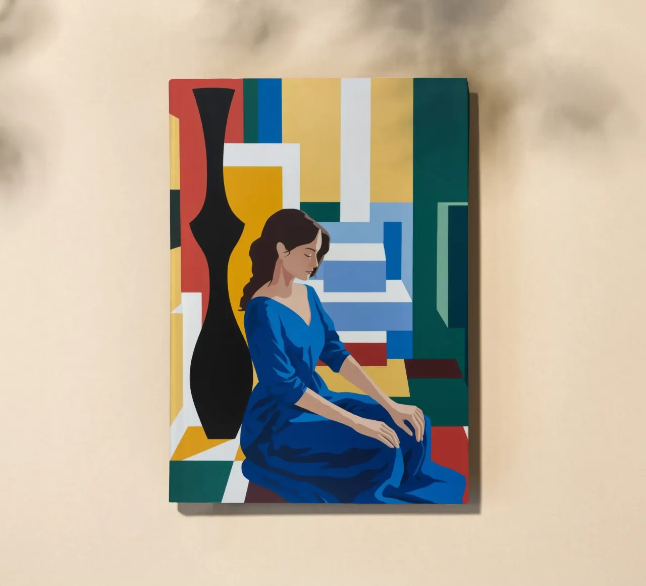 Modern Contemplative Pause notebook by Fine Sanctuary