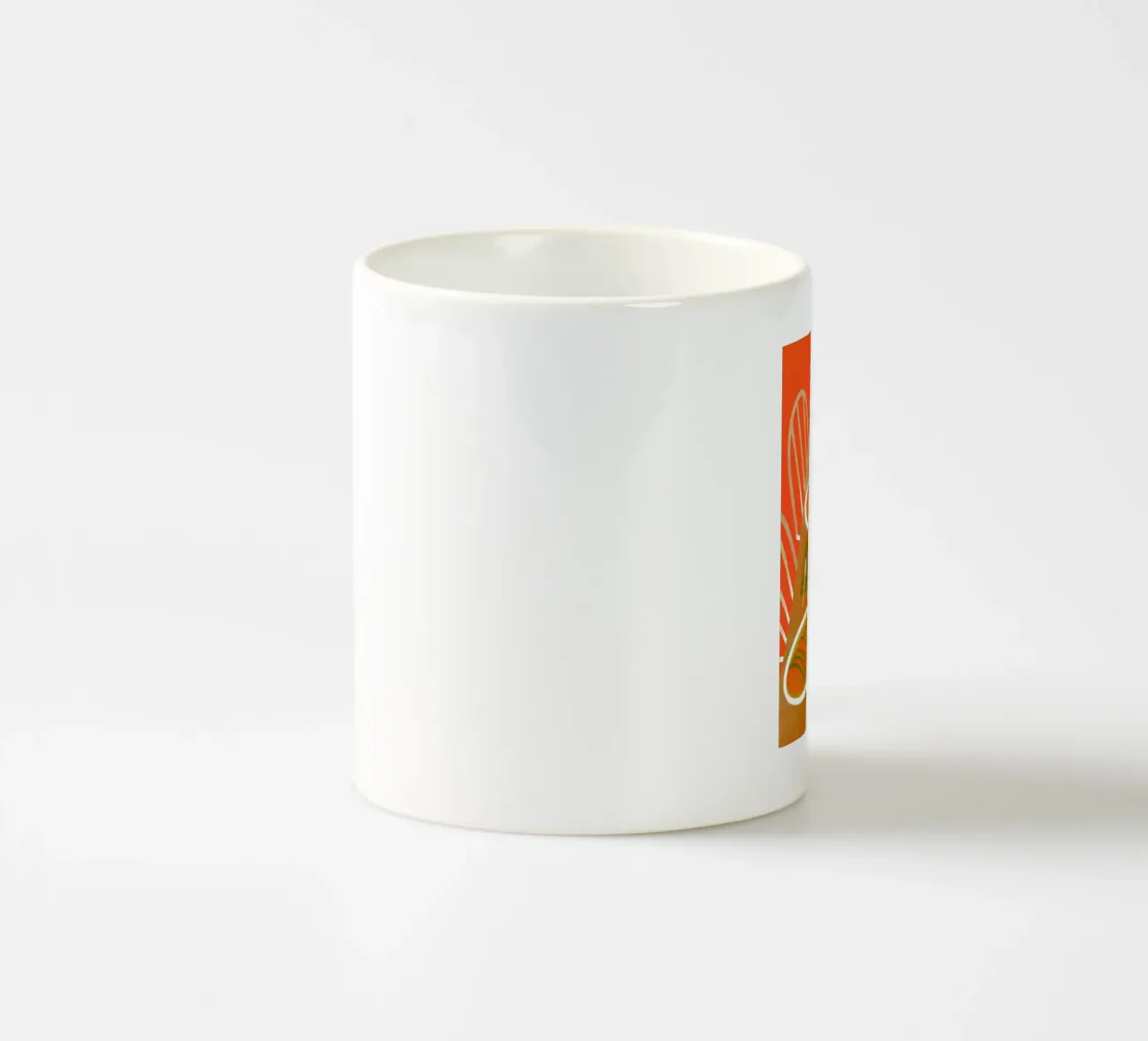 Piatti pop retrò tazza in ceramica da THE LATEST SHOP