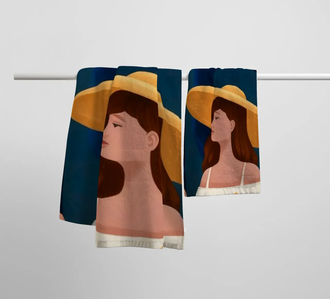 Mystical Forest Journey towel by Fine Sanctuary