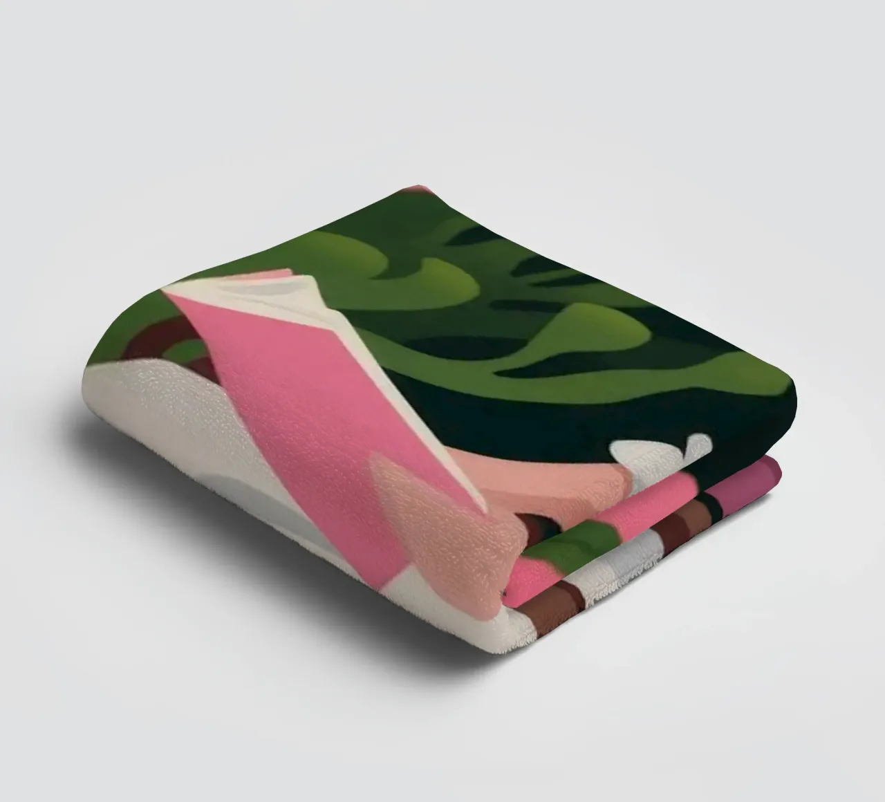 Serene Garden Reading towel by Fine Sanctuary