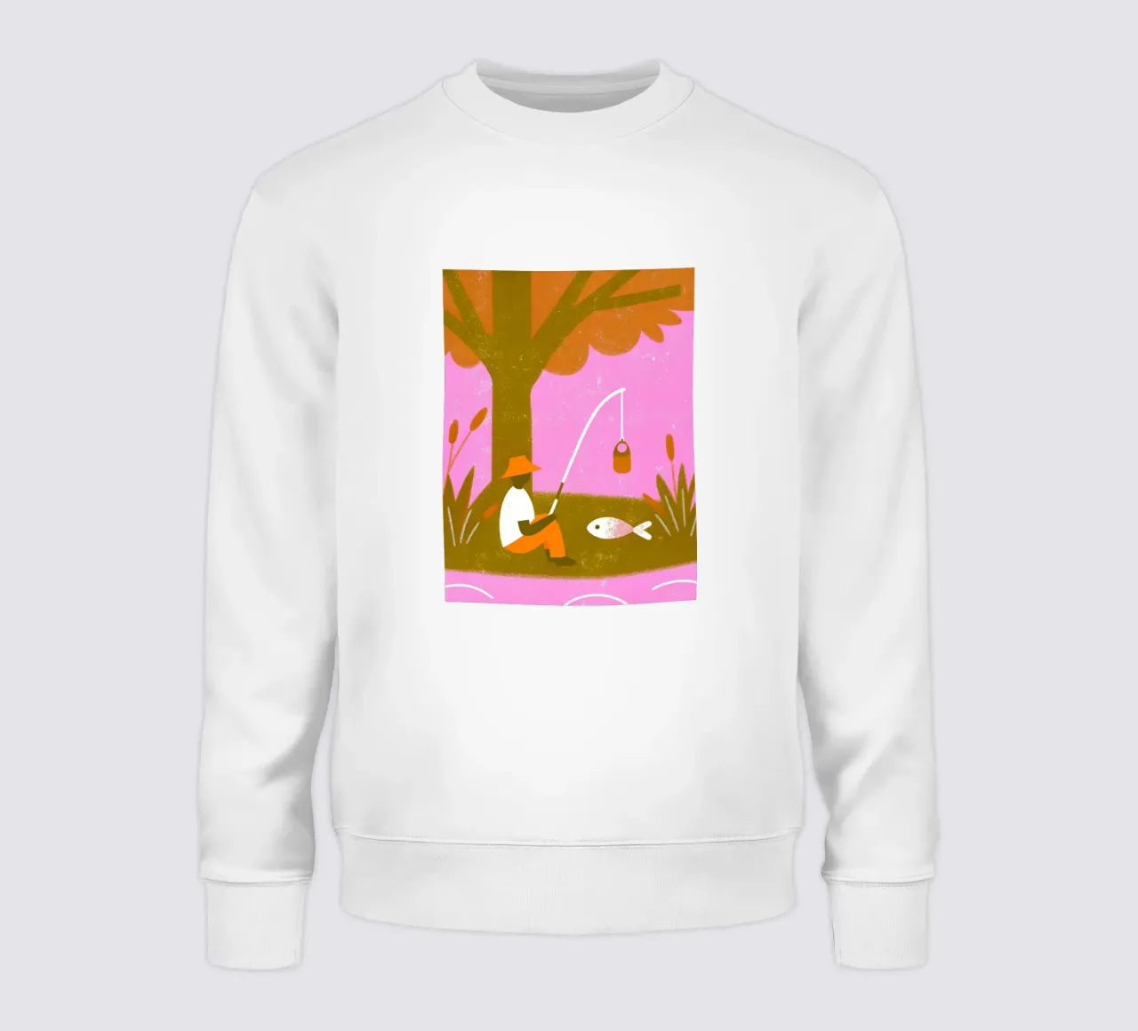 Pesca retro pop felpa da THE LATEST SHOP