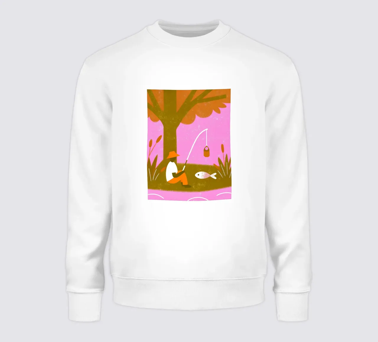 Pesca retro pop felpa da THE LATEST SHOP
