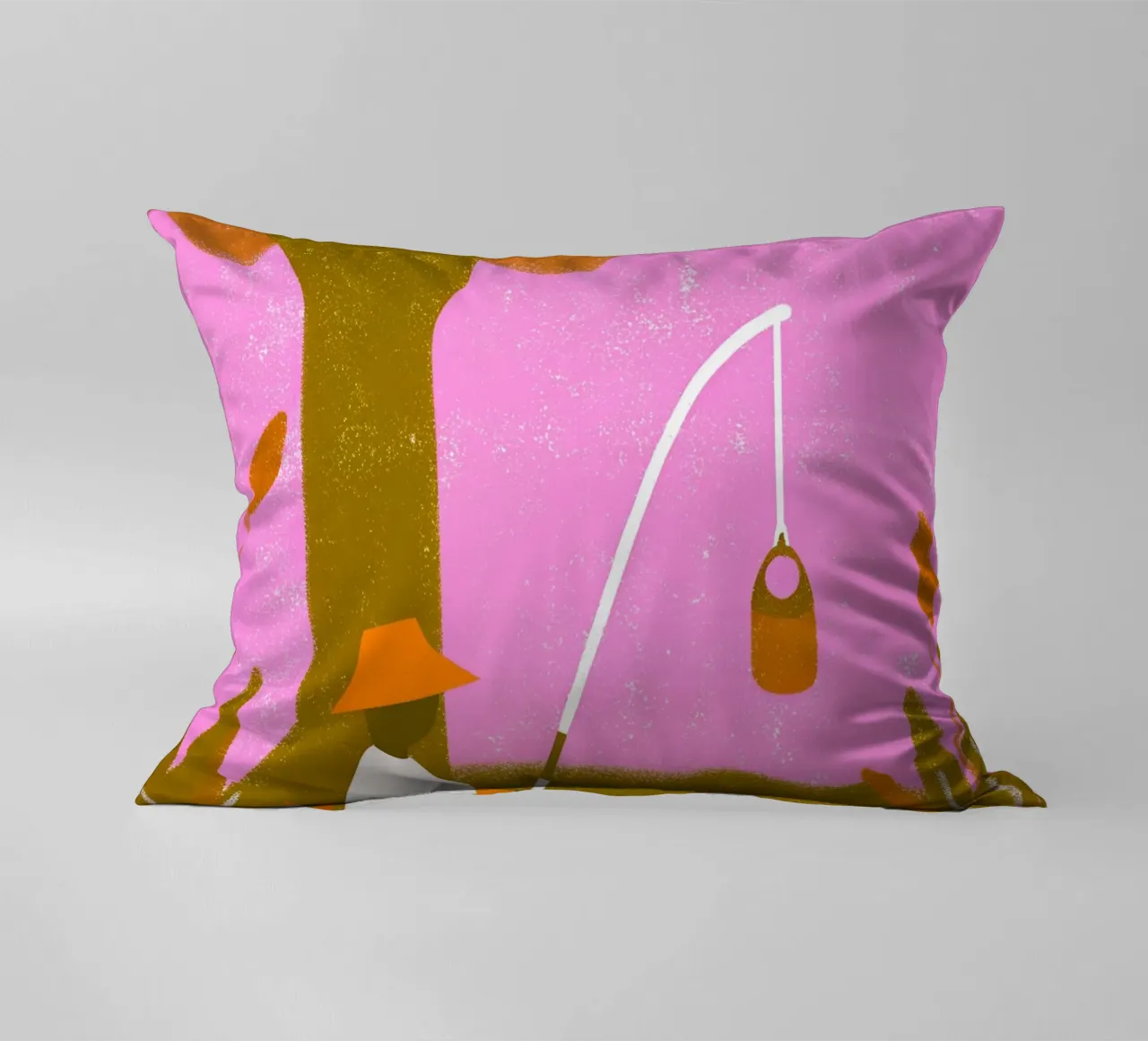 Pesca retro pop cuscino da THE LATEST SHOP