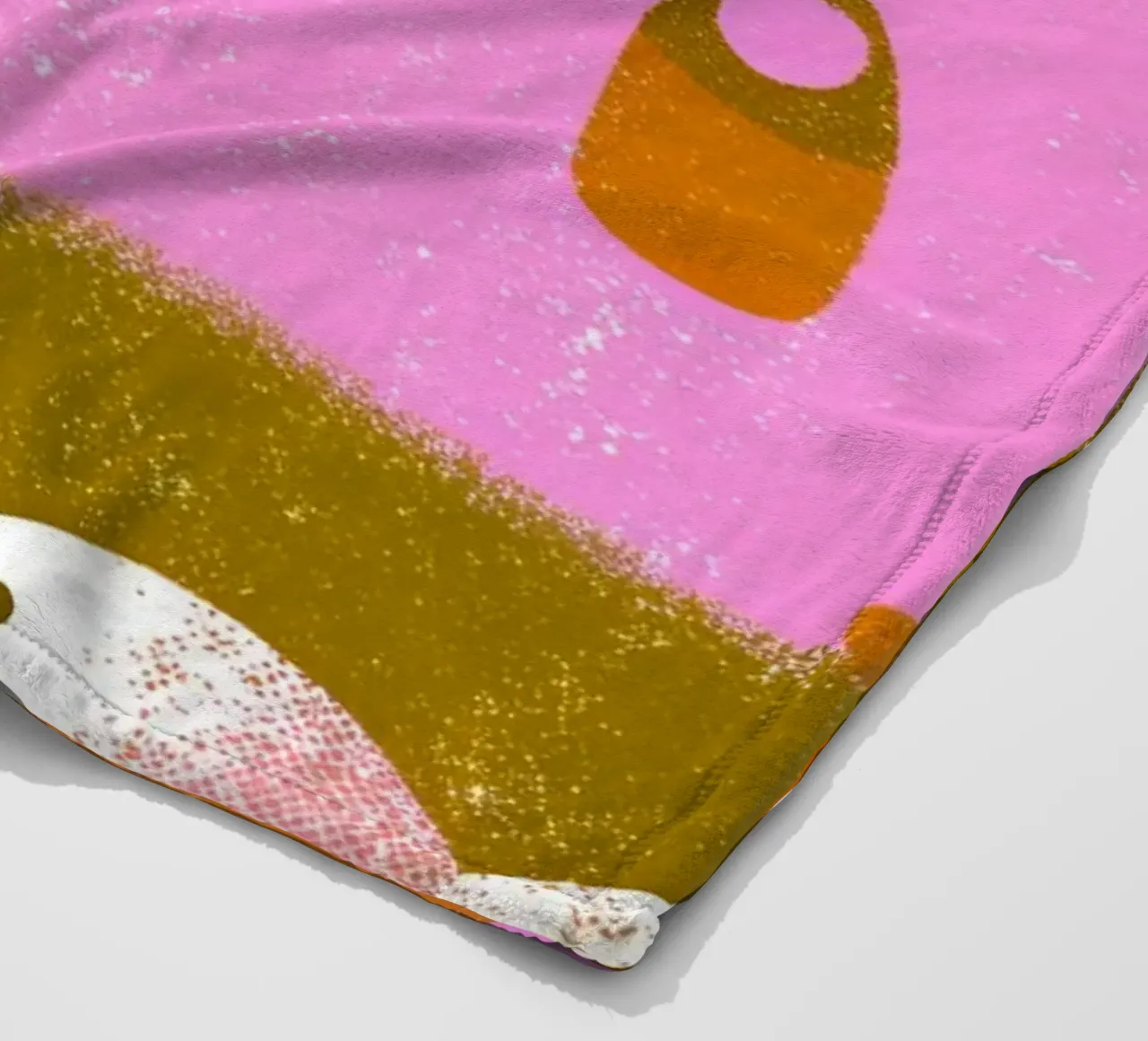 Pesca retro pop coperta in pile da THE LATEST SHOP