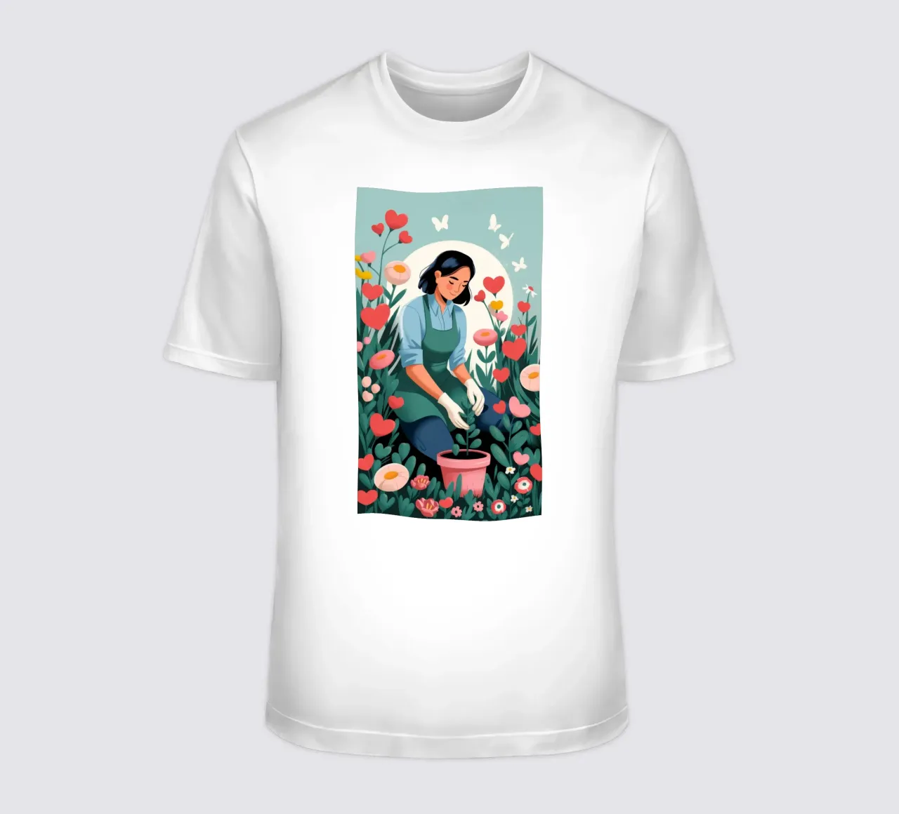 Tranquillità in fiore t-shirt da Fine Sanctuary