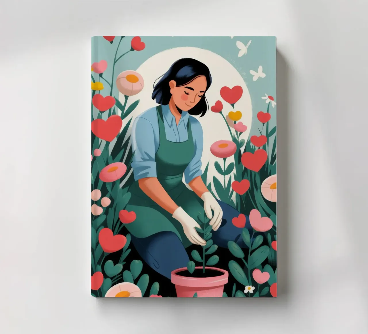 Blossoming Tranquility notebook by Fine Sanctuary