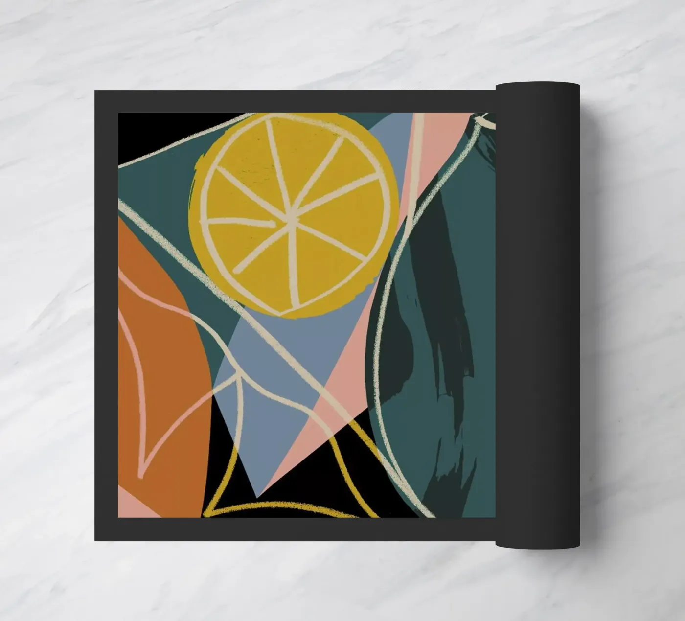 Ceramic 5 doormat by Tom Abbiss Smith