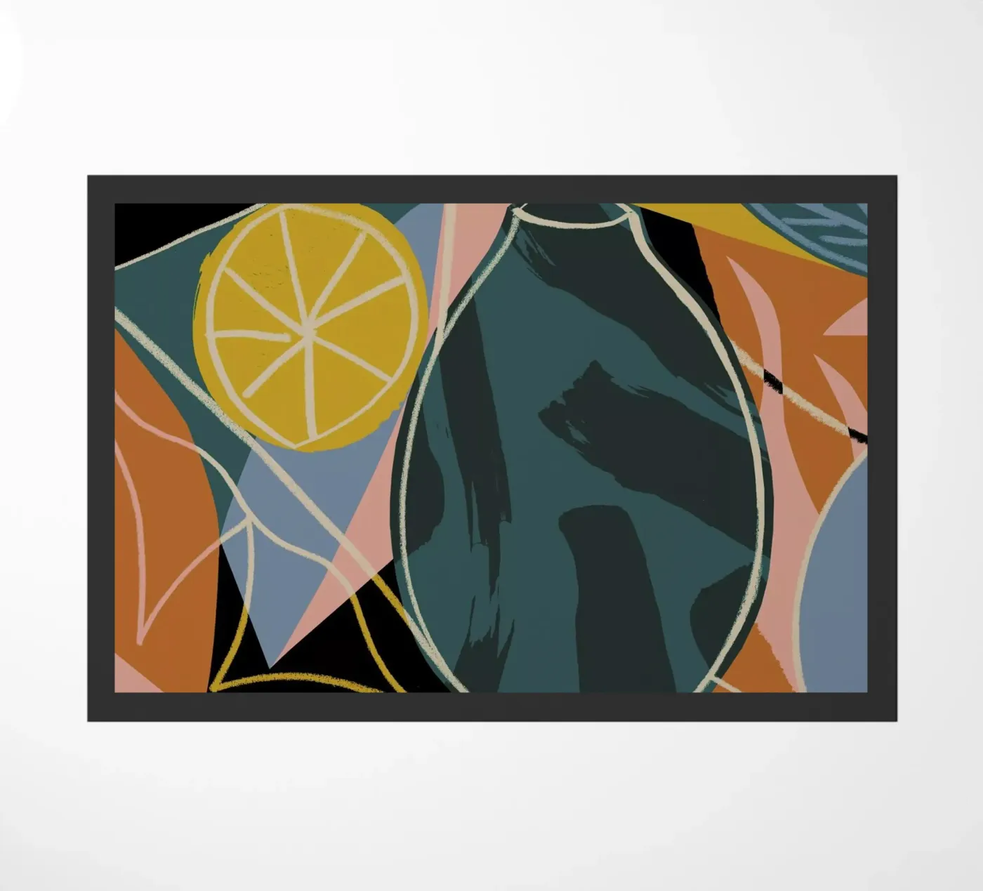 Ceramic 5 doormat by Tom Abbiss Smith