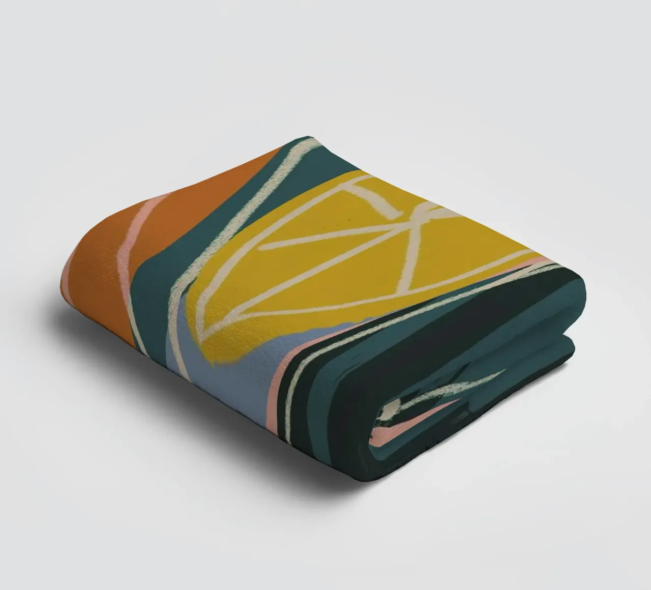 Ceramic 5 towel by Tom Abbiss Smith
