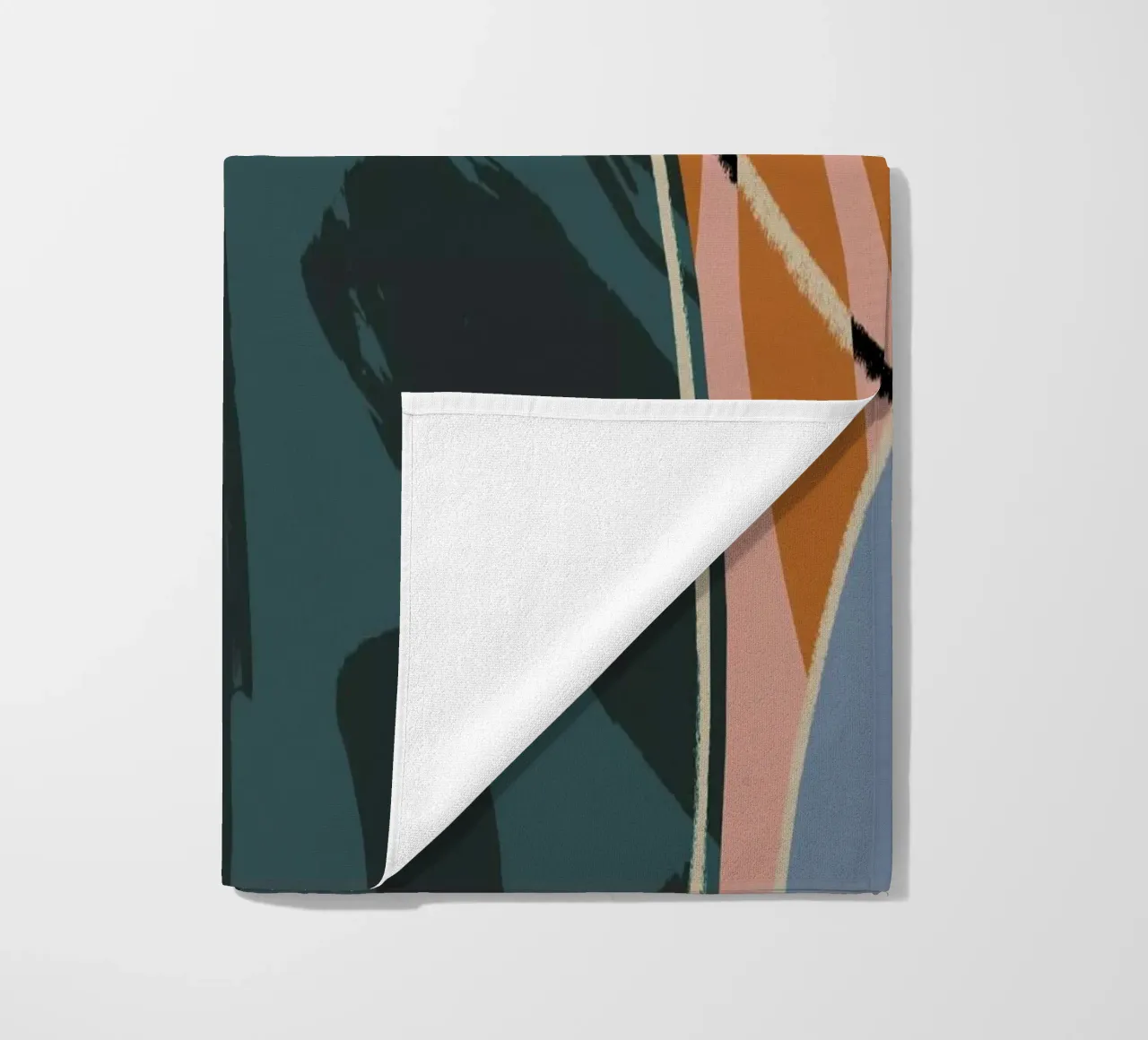 Ceramic 5 beach towel by Tom Abbiss Smith