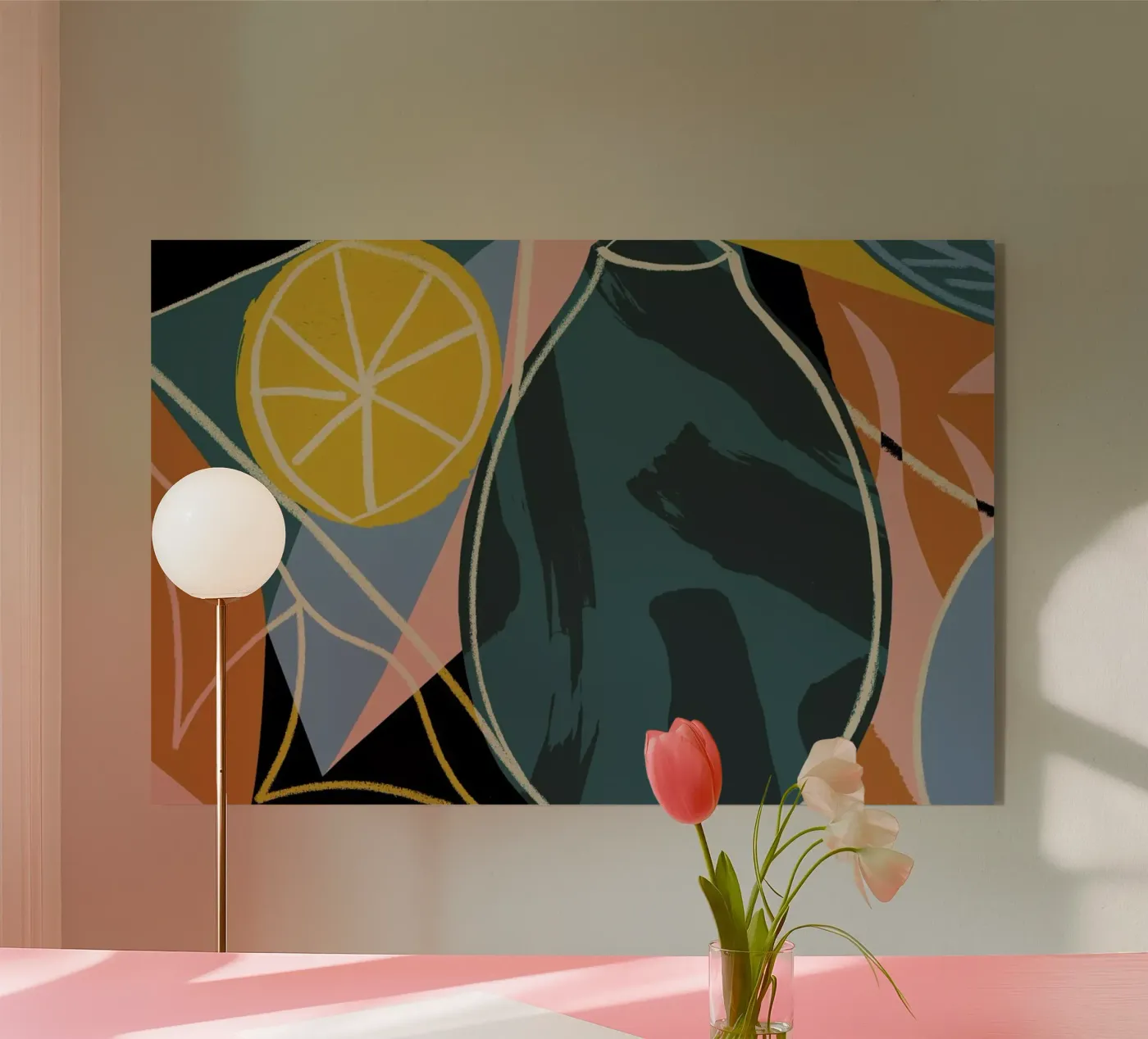 Ceramic 5 acrylic glass by Tom Abbiss Smith