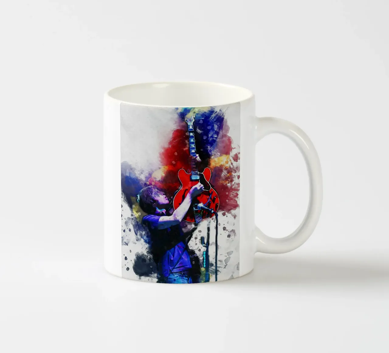 Smudge Noel Gallagher in concerto dal vivo tazza in ceramica da Gunawan Rb