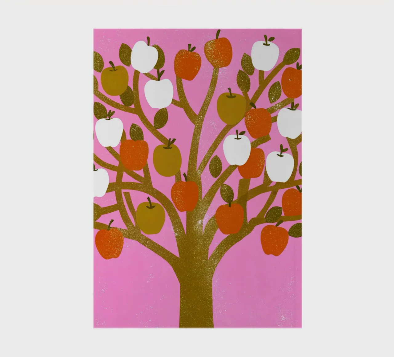Retro Pop Apple Tree notebook by THE LATEST SHOP