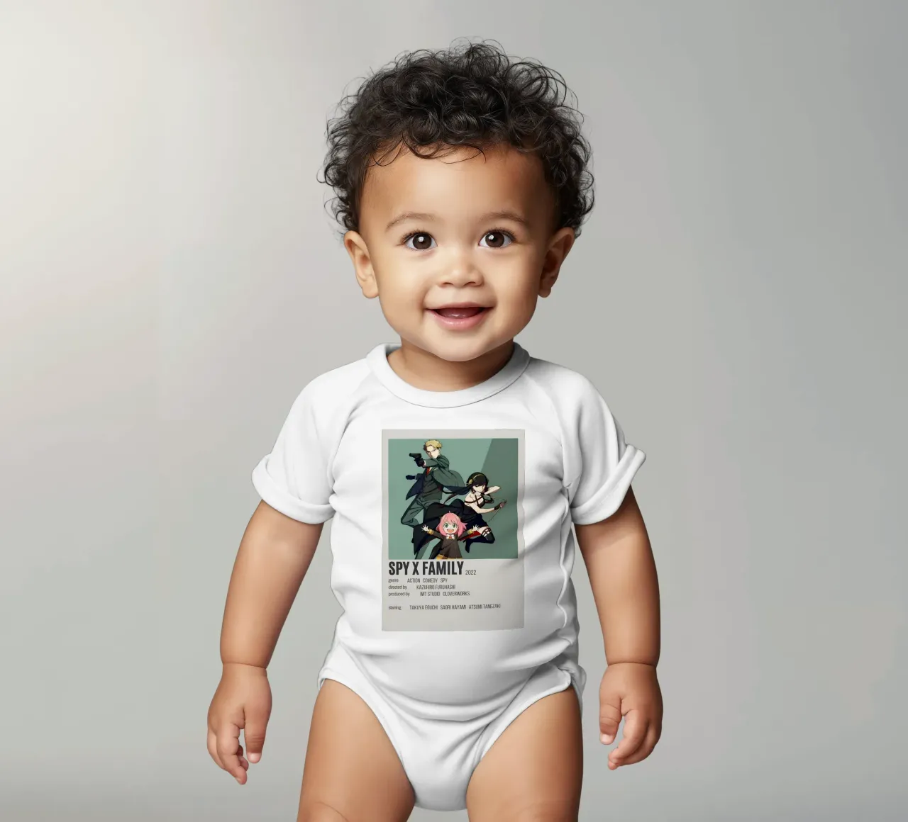 SPY X FAMILY 2022 body neonato maniche corte da Totoya