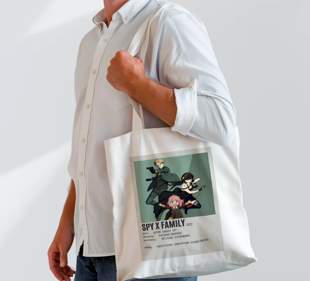 SPY X FAMILY 2022 tote bag by Totoya