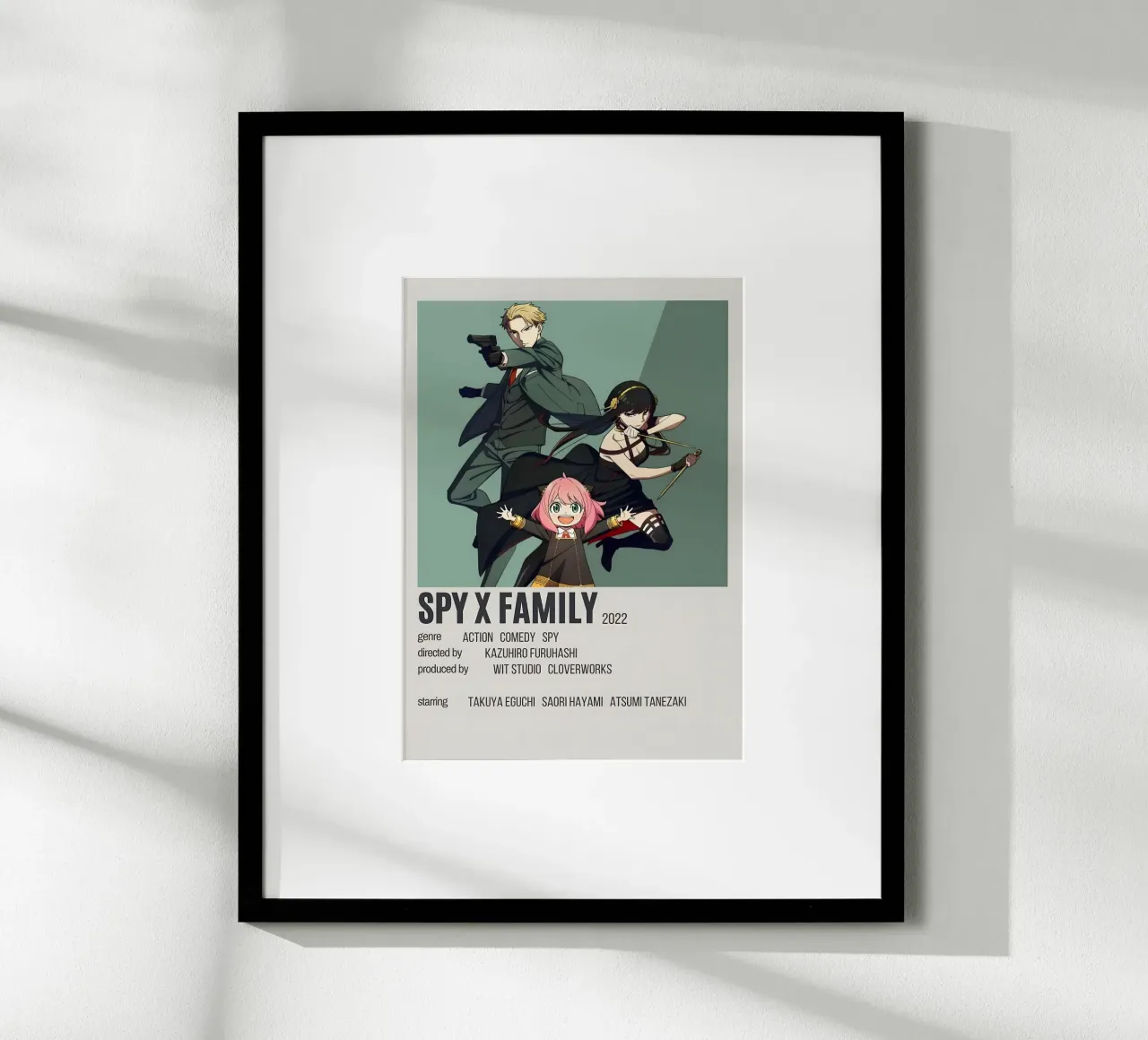 SPY X FAMILY 2022 carta hahnemühle da Totoya