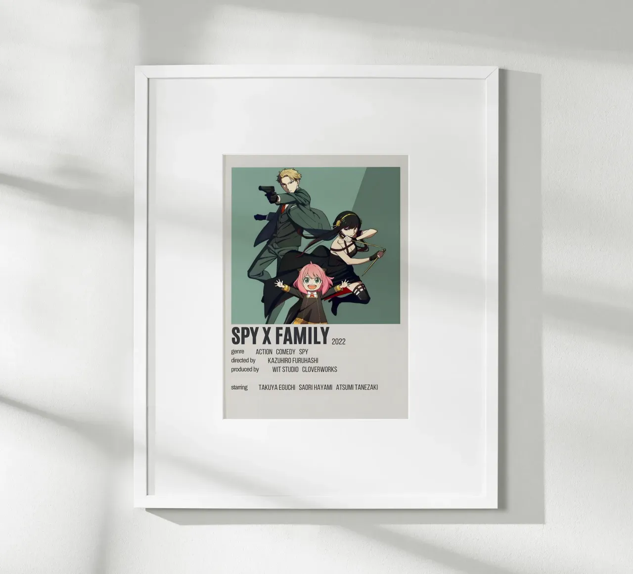 SPY X FAMILY 2022 carta hahnemühle da Totoya