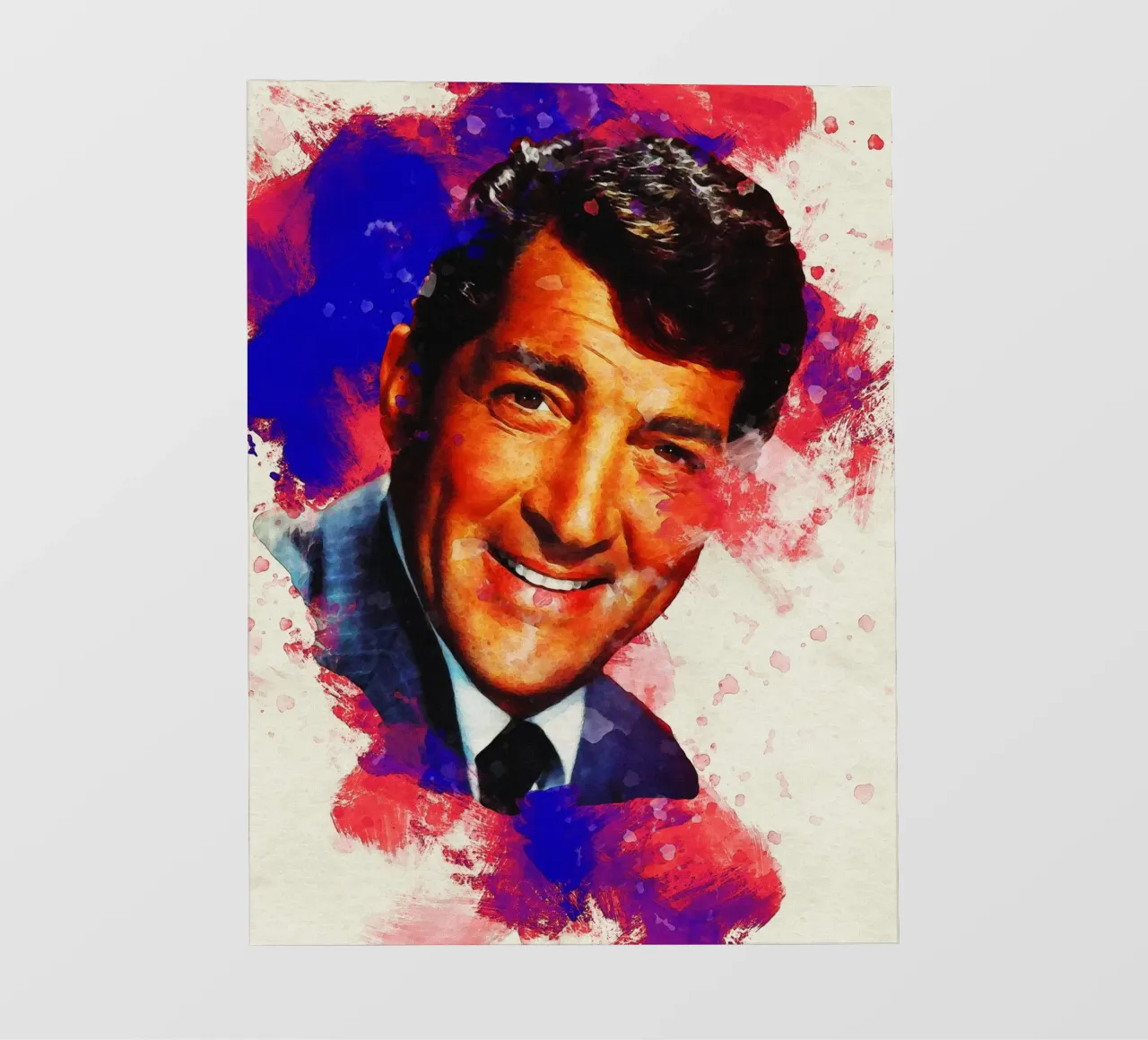 Macchia di ritratto Dean Martin pellicola backlit da Gunawan Rb