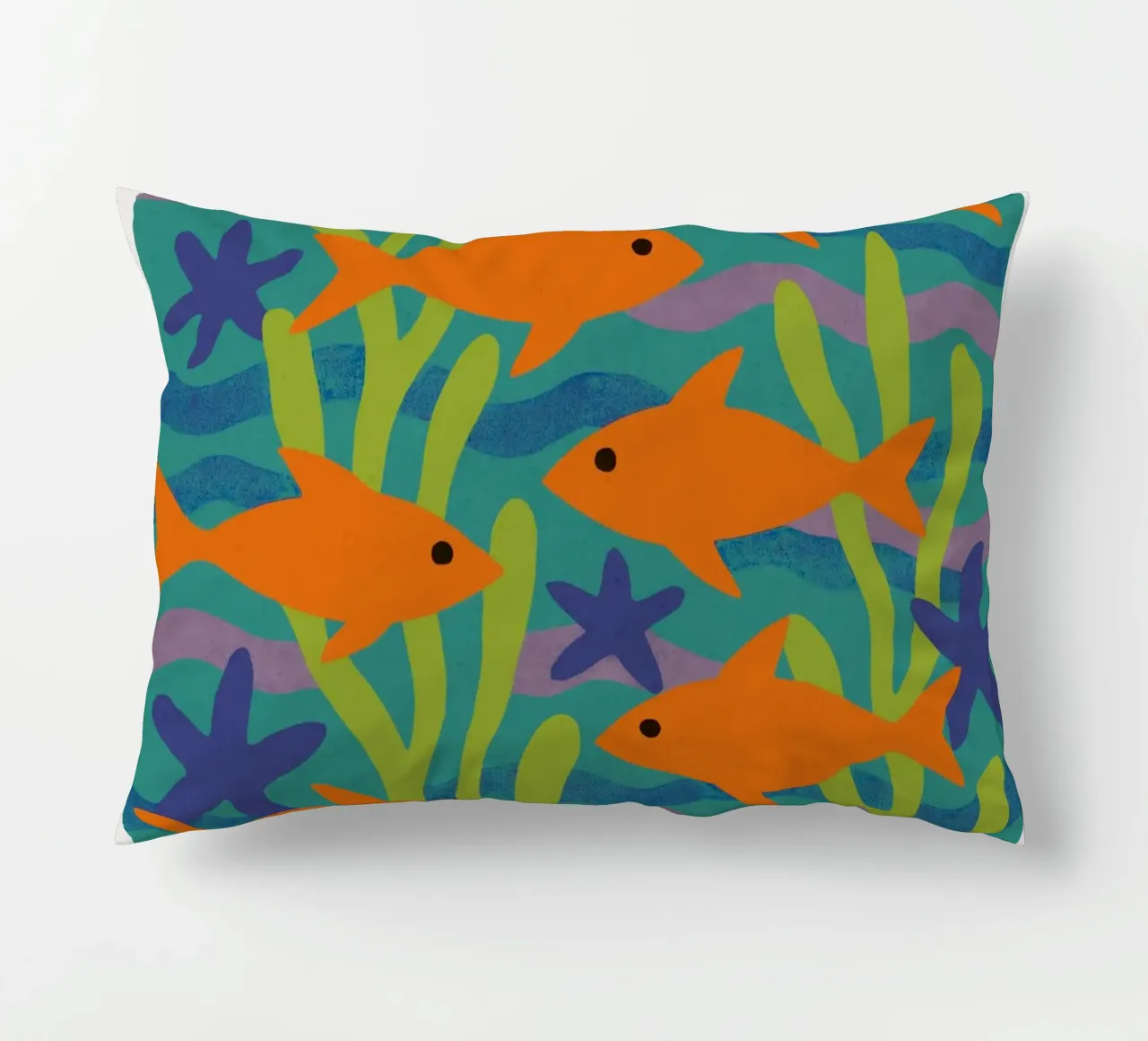 Aqua Bloom cuscino da treechild