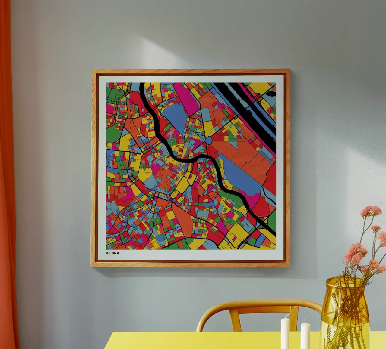 Vienna plexiglass da The Cartography Collection