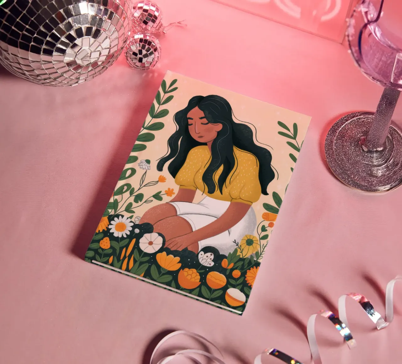 Sunlit Reading Delight notebook by Fine Sanctuary