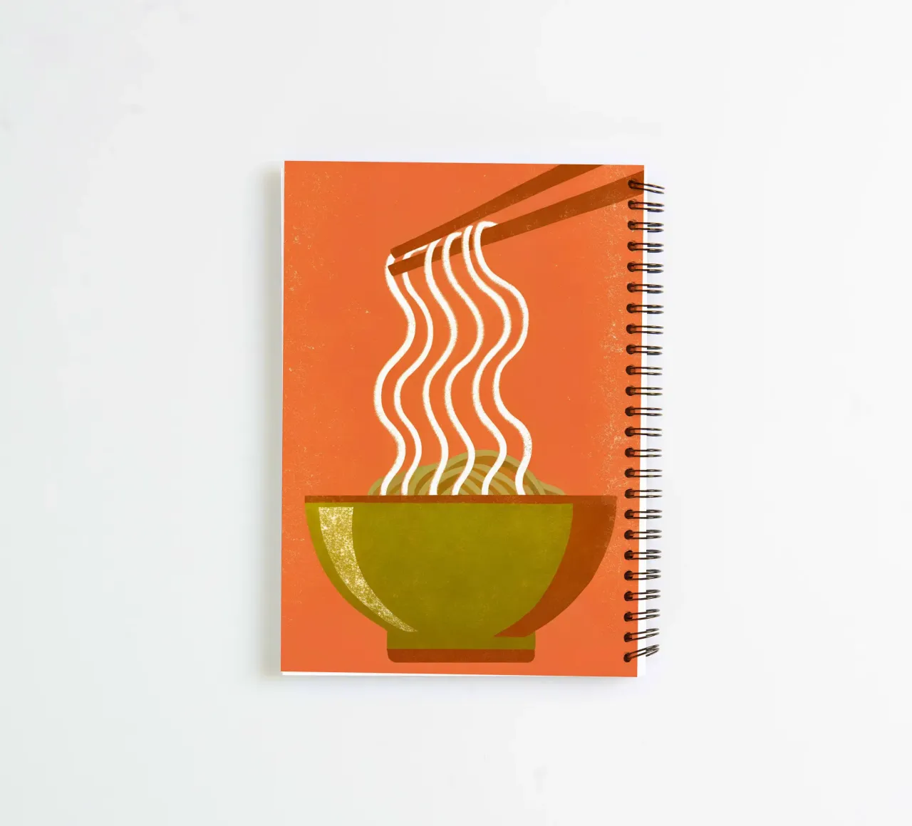 Retro Pop Noodles spiral notebook by THE LATEST SHOP