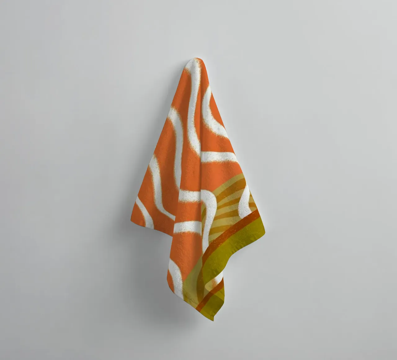 Tagliatelle Retro Pop asciugamano da bagno da THE LATEST SHOP