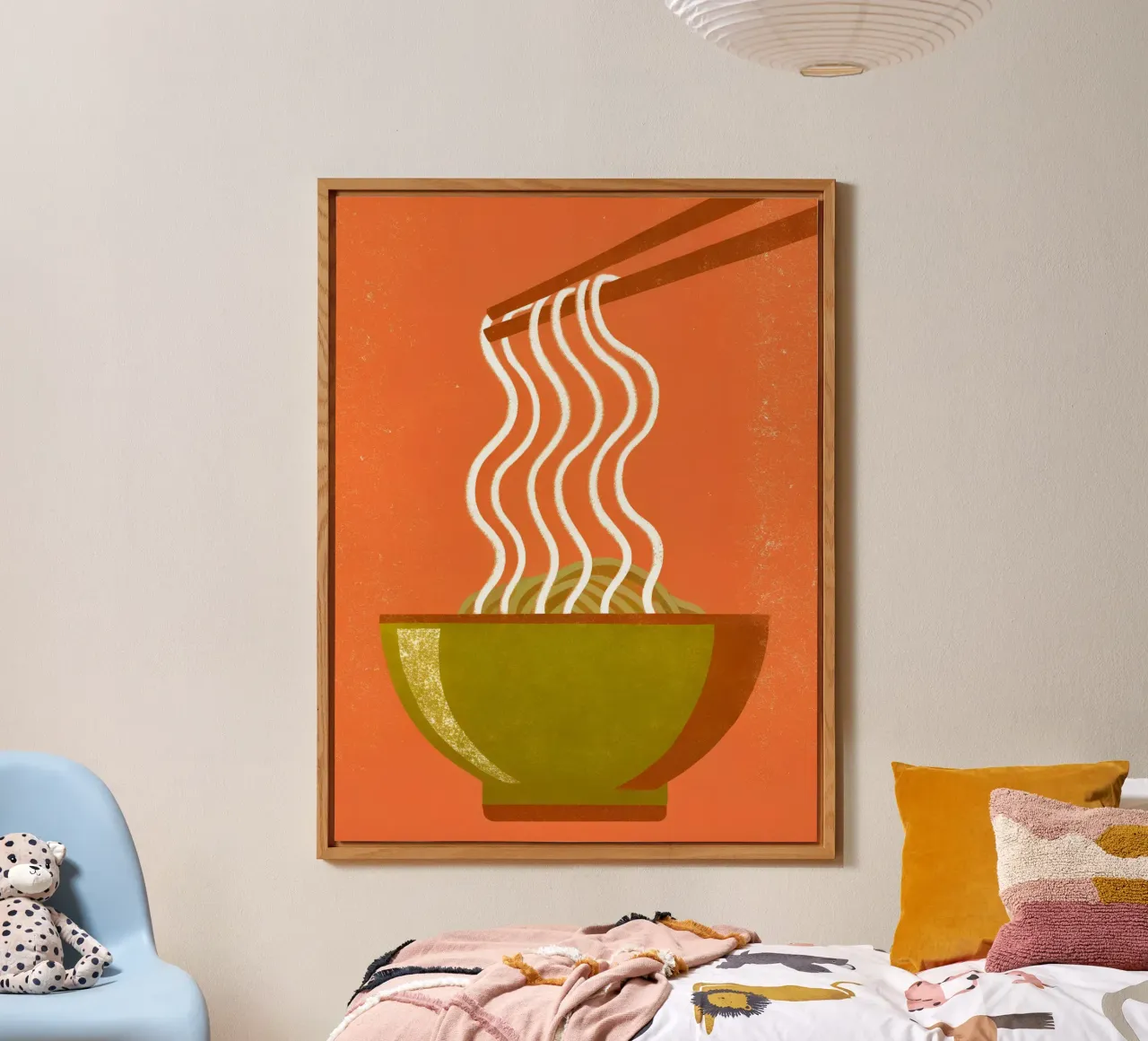 Tagliatelle Retro Pop alluminio dibond da THE LATEST SHOP