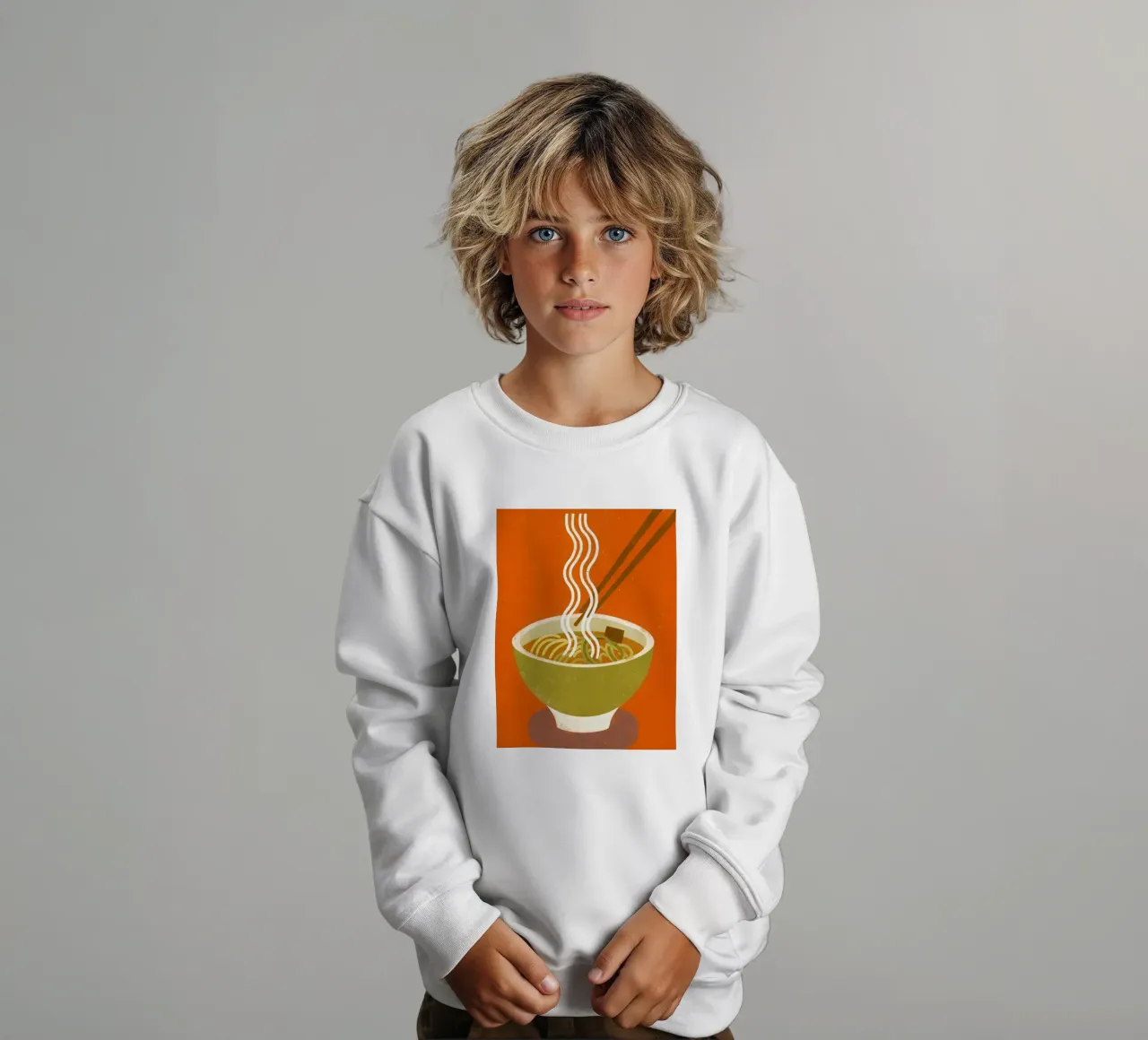 Tagliatelle Retro Pop felpa bambino da THE LATEST SHOP
