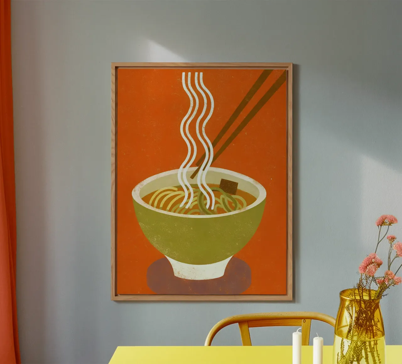 Tagliatelle Retro Pop alluminio dibond da THE LATEST SHOP