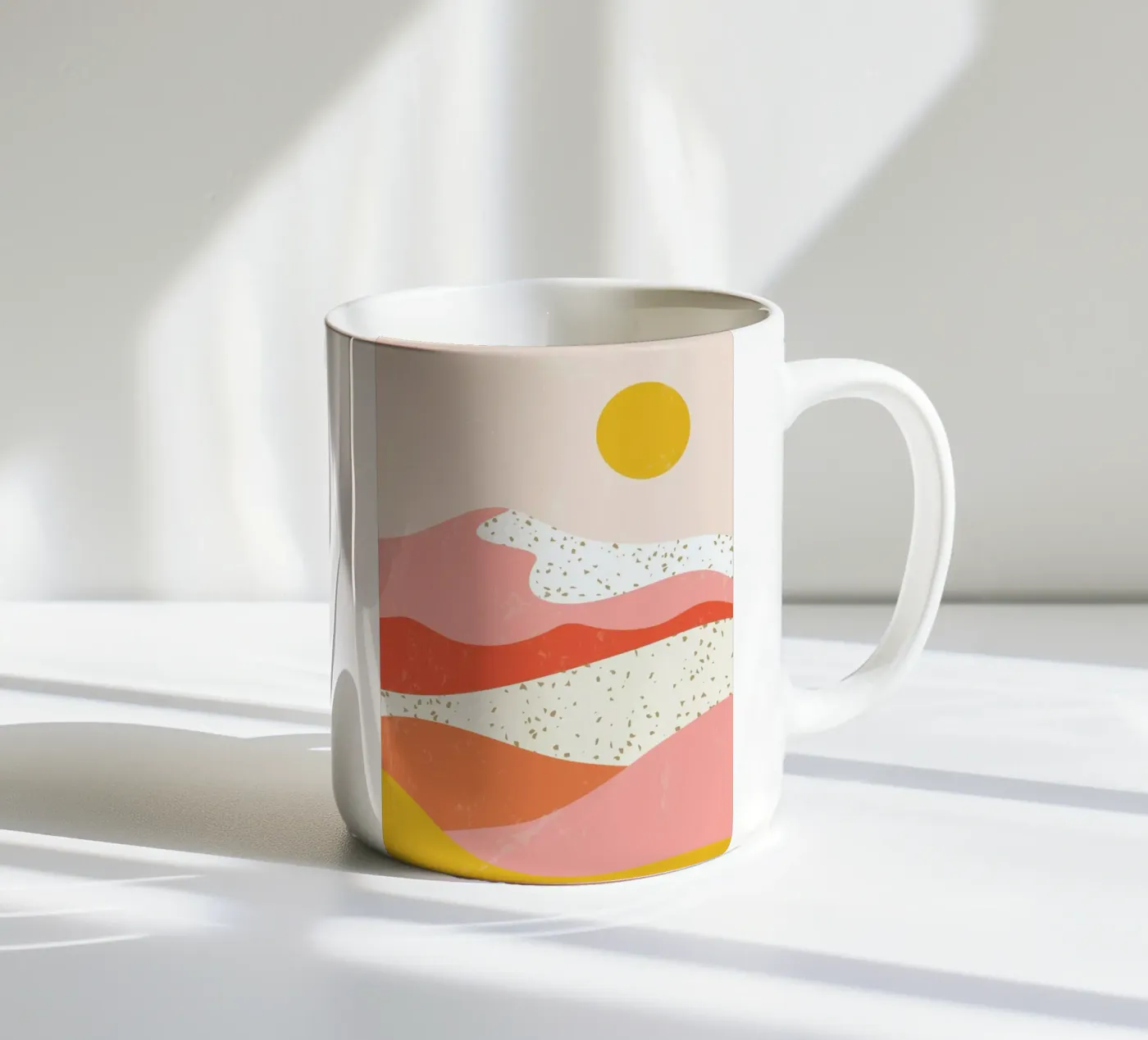 Melting Snows ceramic mug by Pure