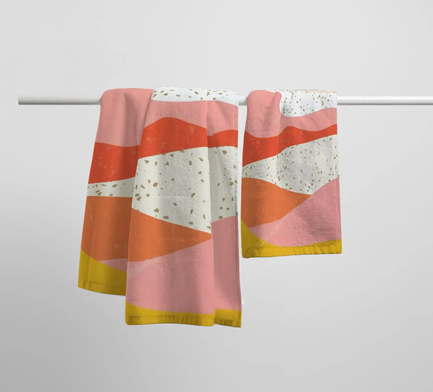 Melting Snows towel by Pure