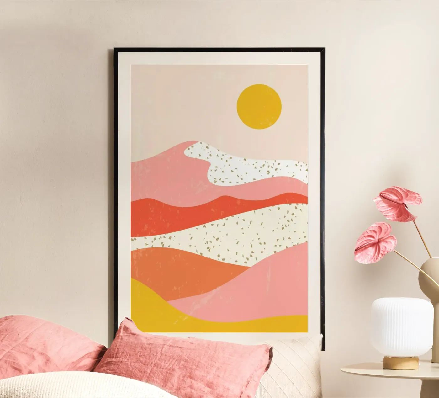 Melting Snows poster van Pure