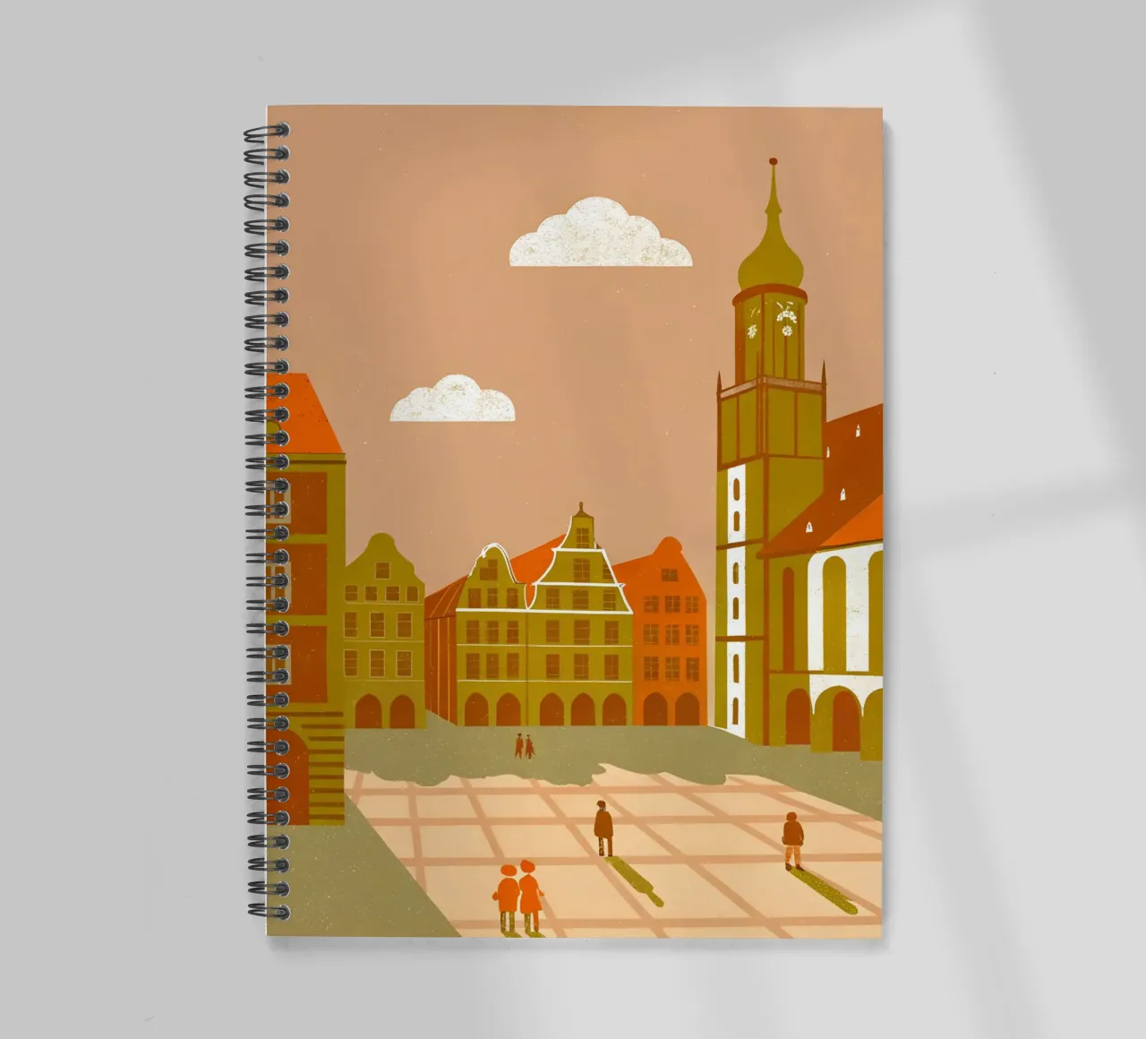Urban Retro Pop spiral notebook by THE LATEST SHOP