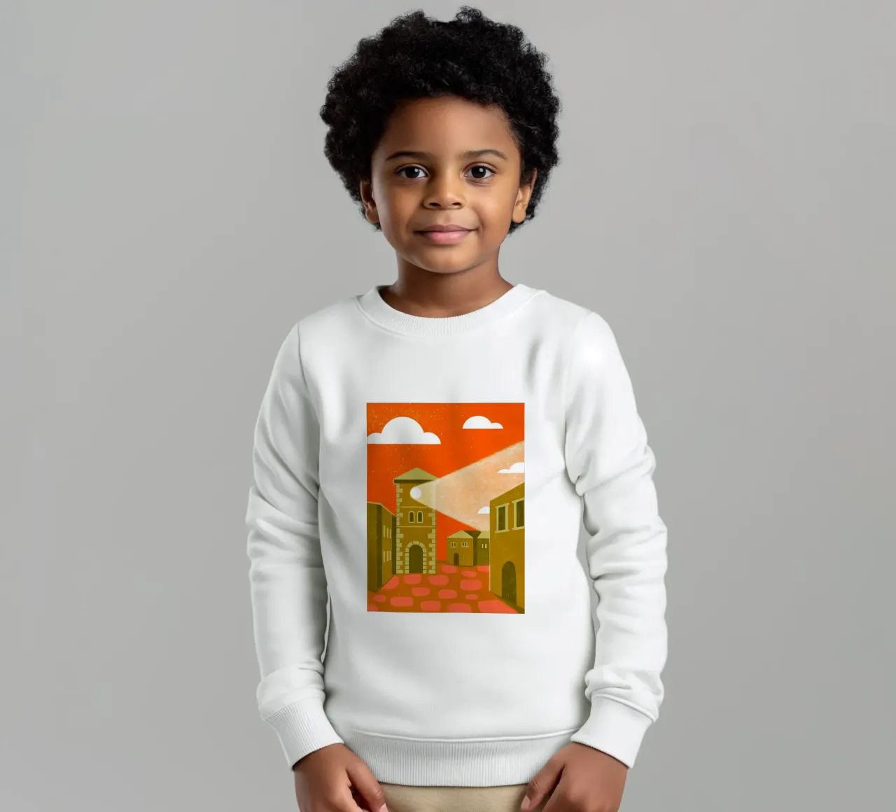 Urban Retro Pop felpa bambino da THE LATEST SHOP