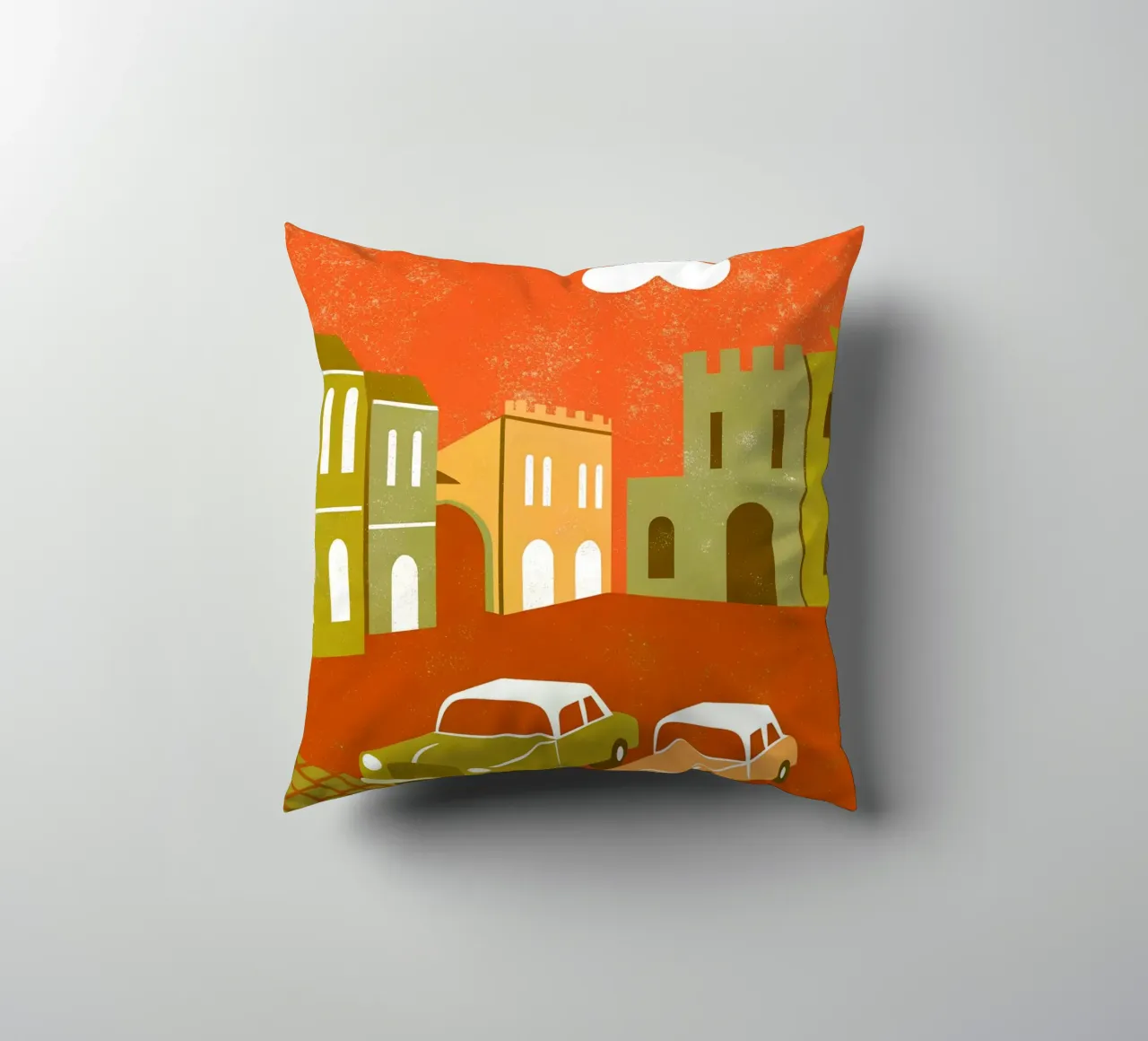 Auto d'epoca Pop Retro cuscino da THE LATEST SHOP