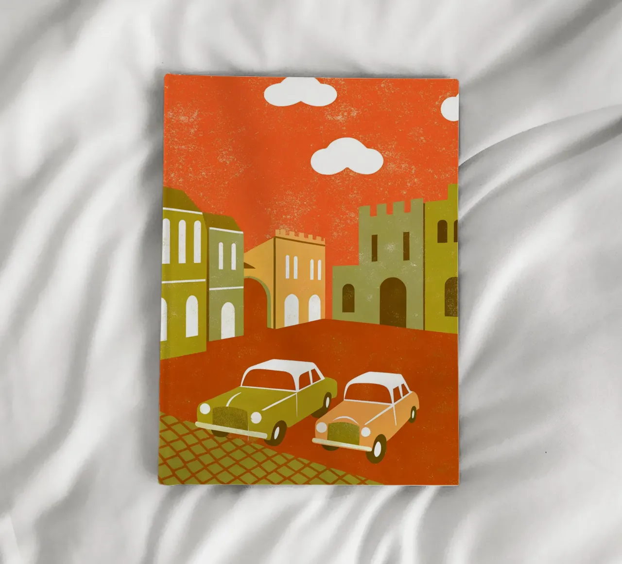 Pop Retro Classic Car notebook by THE LATEST SHOP