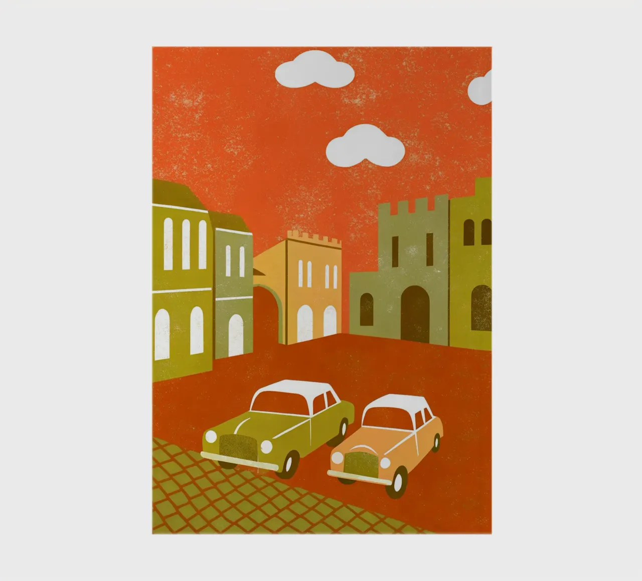Pop Retro Classic Car notebook by THE LATEST SHOP