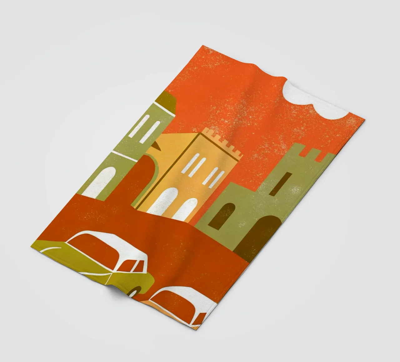 Auto d'epoca Pop Retro coperta in pile da THE LATEST SHOP